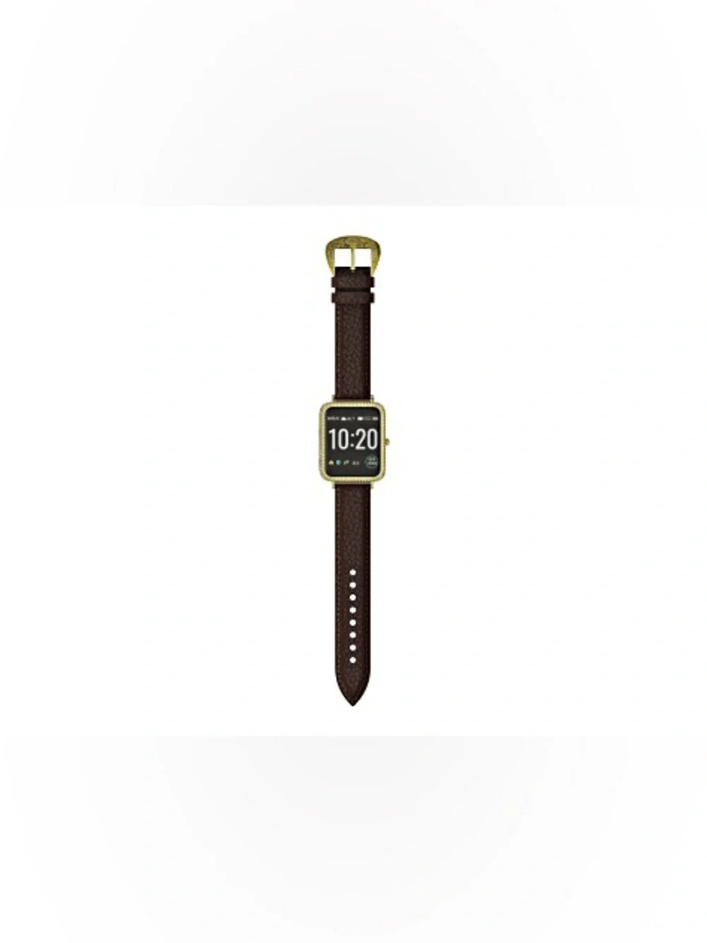 🆕 Wrangler Smart Watch Square Antique Leather Android IPhone iOS 13+ Compatible